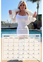 Connie's Standard Size "2025 Kitchen Calendar 😂" LIMITED Signed Collectors 12 Page Wall Calendar, (11" Wide and 17" Tall/Open) with middle binding