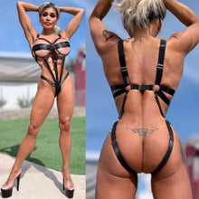 Connie's LIMITED Adults ONLY FULLY ADJUSTABLE "F ME 😈💋😈 BODYSUIT" Adjusts to about any Body type, Lingerie or Club Bodysuit