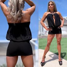 Connie's "BLACK SUGAR BLING MINI" It's All About the ASS and Legs, Make it as Short as You want, Rhinestone accent, Made in USA