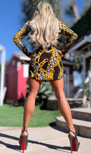 Connie's RICH RICH "FITTED SEMI SHEER & SEDUCTIVE BLACK & GOLD MINI" Full Button Down FITTED MESH SHIRT DRESS 🍸