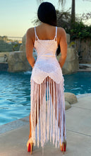 Connie's  LIMITED EXCLUSIVE 🍸"Rich WHITE CROCHET KNIT Resort Bikini Cover up" Adjustable Lace up Fit 🍸🍸🍸