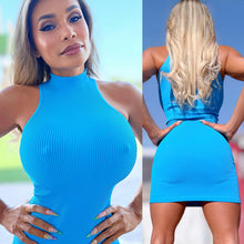 Connie's EXCLUSIVE "SEAMLESS and DELICIOUS BLUE BREEZE RIBBED MOCK NECK Mini" GREEN Super Stretchy, NOT LINED