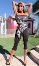 Connie's EXCLUSIVE!! MADE in USA!!! "BLACK CAPRI LEGGINGS" Signature Double Fabric Construction