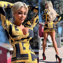 Connie's LIMITED "MIAMI BLACK & GOLD MINI" SHORT SNUG Fit with LOTS of Stretch and MODERN Padded Shoulders