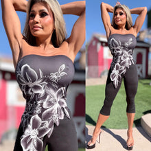 Connie's EXCLUSIVE!! MADE in USA!!! "BLACK CAPRI LEGGINGS" Signature Double Fabric Construction