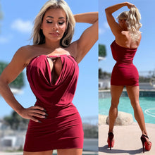 Connie's "RIVETED BLACK CHERRY 🍒 Mini" PeeP Chest 👀, Tight Fit Bottom and Slouch fit Upper, Double Fabric ... Made in the USA