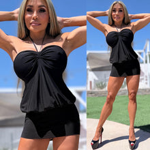 Connie's "BLACK SUGAR TIGHT on Your ASS Mini" Adjustable Shortness, Loose On the Middle, Snug on your Chest, Made in USA