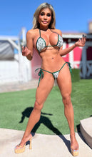 Connie's EXCLUSIVE "SPARKLE ✨ GREEN CASH MONEY 💲 MICRO BIKINI" MICRO Thong Bikini Set, Made in The USA