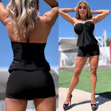 Connie's "BLACK SUGAR TIGHT on Your ASS Mini" Adjustable Shortness, Loose On the Middle, Snug on your Chest, Made in USA