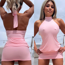 Connie's "TIGHT on Your ASS PINK SUGAR Mini" Adjustable Shortness, Loose On the Middle, Snug on your Chest, Made in USA