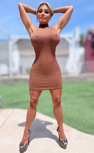 Connie's EXCLUSIVE "SEAMLESS and DELICIOUS ☕MOCHA☕ RIBBED MOCK NECK Mini" Super Stretchy, NOT LINED