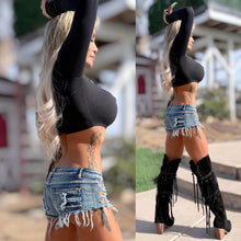 Connie's LIMITED "CROP BLACK TURTLENECK Crop Top" Signature Double Fabric Support, for Use without a BRA!!! Made in the USA😘