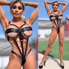 Connie's LIMITED Adults ONLY FULLY ADJUSTABLE "F ME 😈💋😈 BODYSUIT" Adjusts to about any Body type, Lingerie or Club Bodysuit