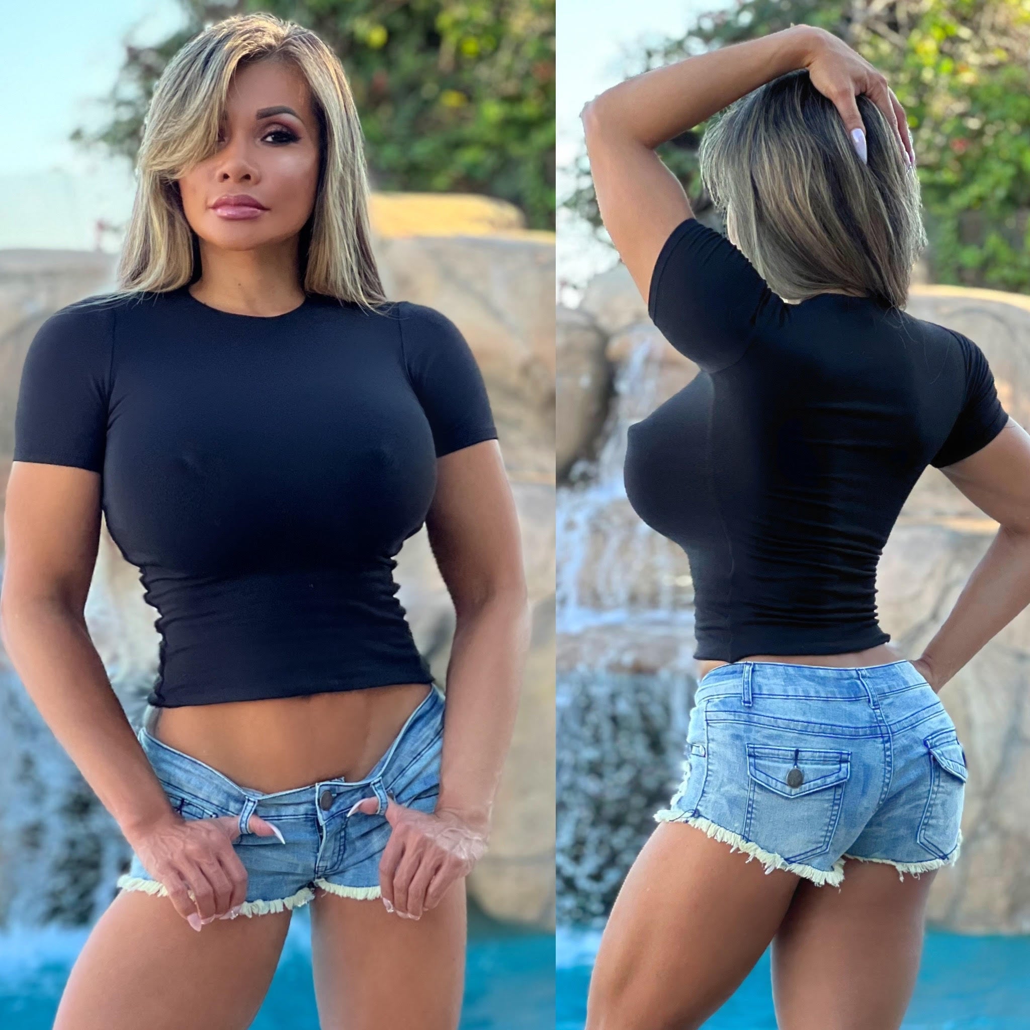 Connie's TOP SHELF BAD 🐩 🔥BLACK🔥 Top🥂 🤫 Double fabric lining & Pe  – Connie's Fashion Vault