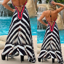 ***LIMITED*** Connie's LUX 🌴 Island BoHo Style, Antique UNTAMED 🦓ZEBRA🦓  *Silk* High Low Maxi" With Hand Sewn 💎 Crystal Accents ...💯😘